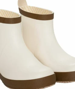 Viking Footwear Seilas Heritage Low Rubber Boot Cream/Brown Hot