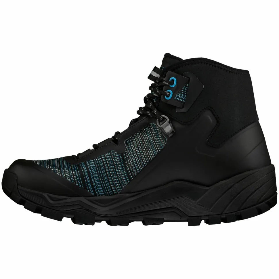 Viking Footwear Unisex Cerra Rolling Mid Gore-Tex Black/Aqua