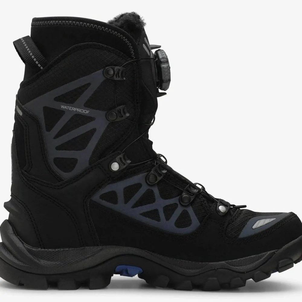 Viking Footwear Unisex Constrictor III High Waterproof Boa Black/Silver Clearance