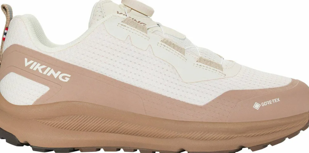 Viking Footwear Women's Motion Low GORE-TEX Boa Cream/Brown New