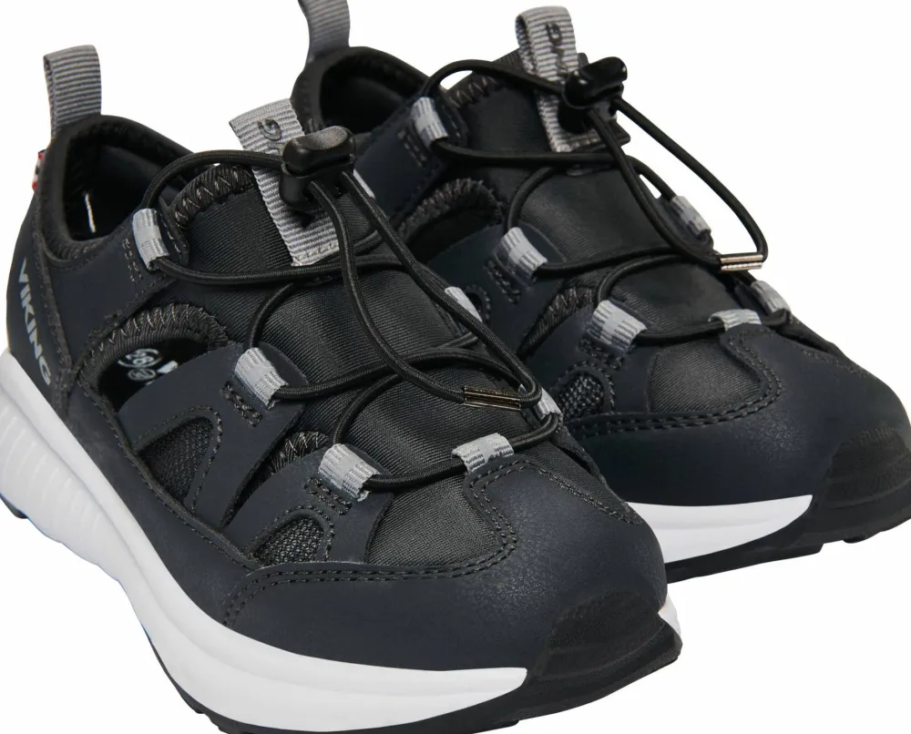 Viking Kids' Aery Sandal Speedlace Black/Grey Hot