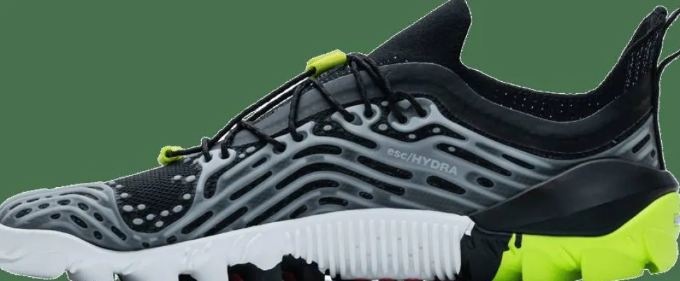 Vivobarefoot Men's Hydra ESC Obsidian/Safety Yellow