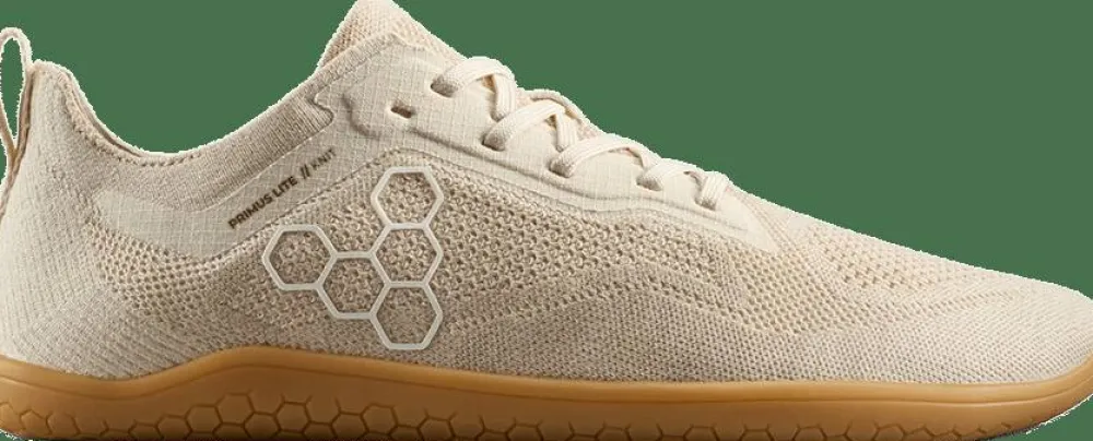 Vivobarefoot Men's Primus Lite Knit Natural Coconut Sale