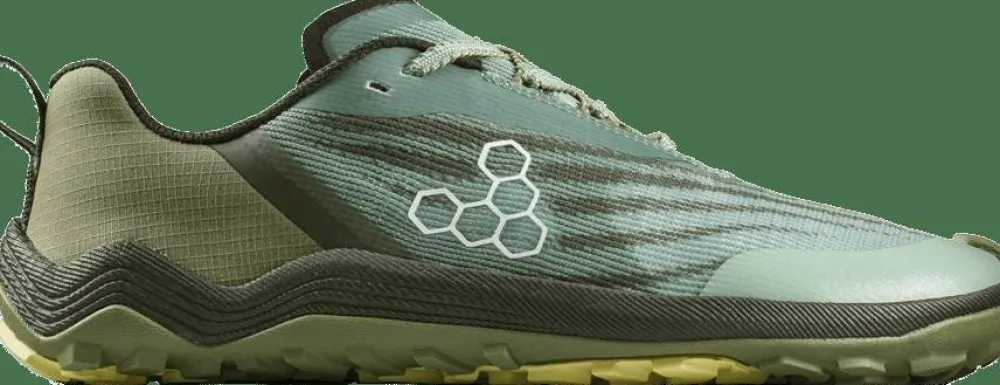 Vivobarefoot Men's Primus Trail Flow Glacial Green New