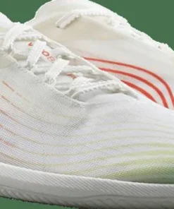 Vivobarefoot Men's Primus Flow Bright White/Neon Orange