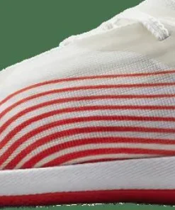 Vivobarefoot Men's Primus Flow Bright White/Neon Orange