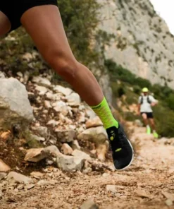 Vivobarefoot Women's Hydra ESC Obsidian/Safety Yellow Discount