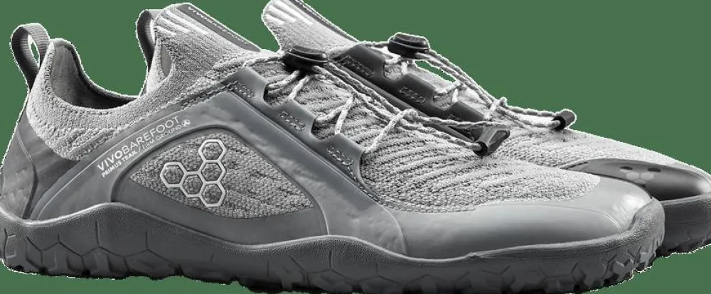 Vivobarefoot Women's Primus Trail Knit FG Gray Discount