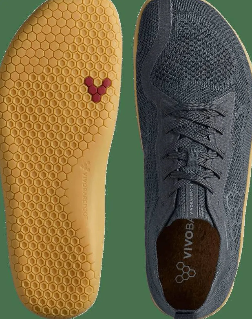 Vivobarefoot Women's Primus Lite Knit Natural Eclipse New
