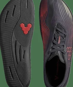 Vivobarefoot Women's Primus Flow Obsidian/Cherry Tomato