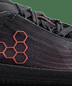 Vivobarefoot Women's Primus Flow Obsidian/Cherry Tomato