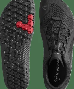 Vivobarefoot Women's Primus Trail FG 3.5 Obsidian