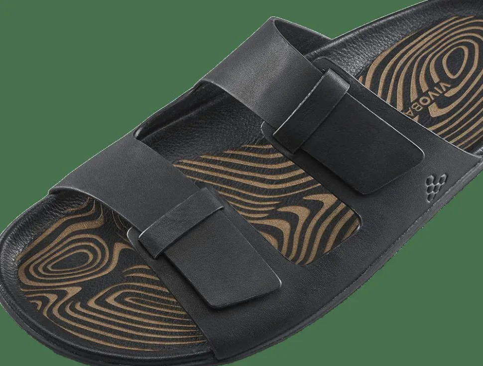 Vivobarefoot Women's Sensus Yin Slide Obsidian