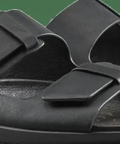 Vivobarefoot Women's Sensus Yin Slide Obsidian