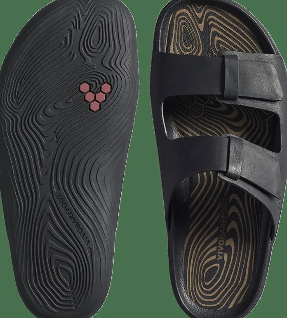 Vivobarefoot Women's Sensus Yin Slide Obsidian