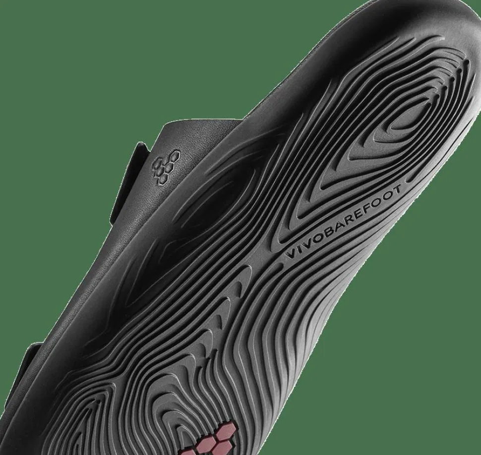 Vivobarefoot Women's Sensus Yin Slide Obsidian