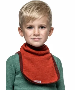 Woolpower Kids' Mock Turtleneck 200 Autumn Red