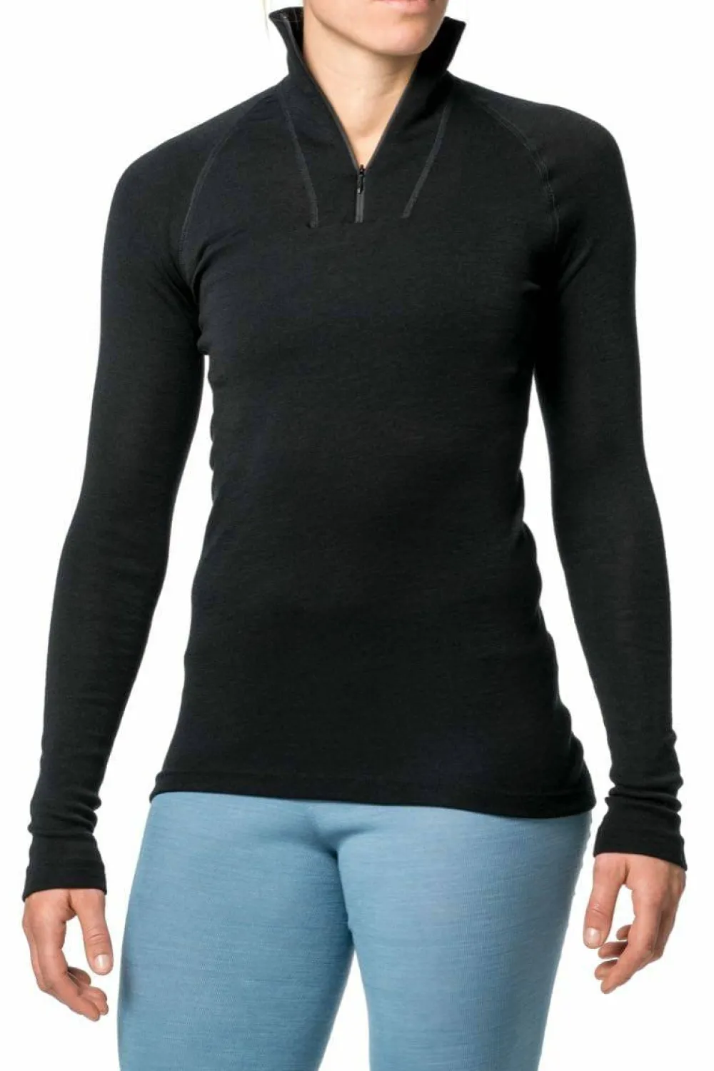 Men's Zip Turtleneck Lite Underställ Herr