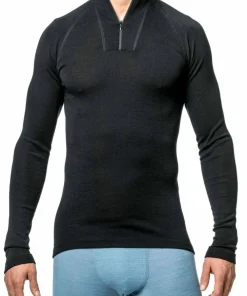 Men's Zip Turtleneck Lite Underställ Herr