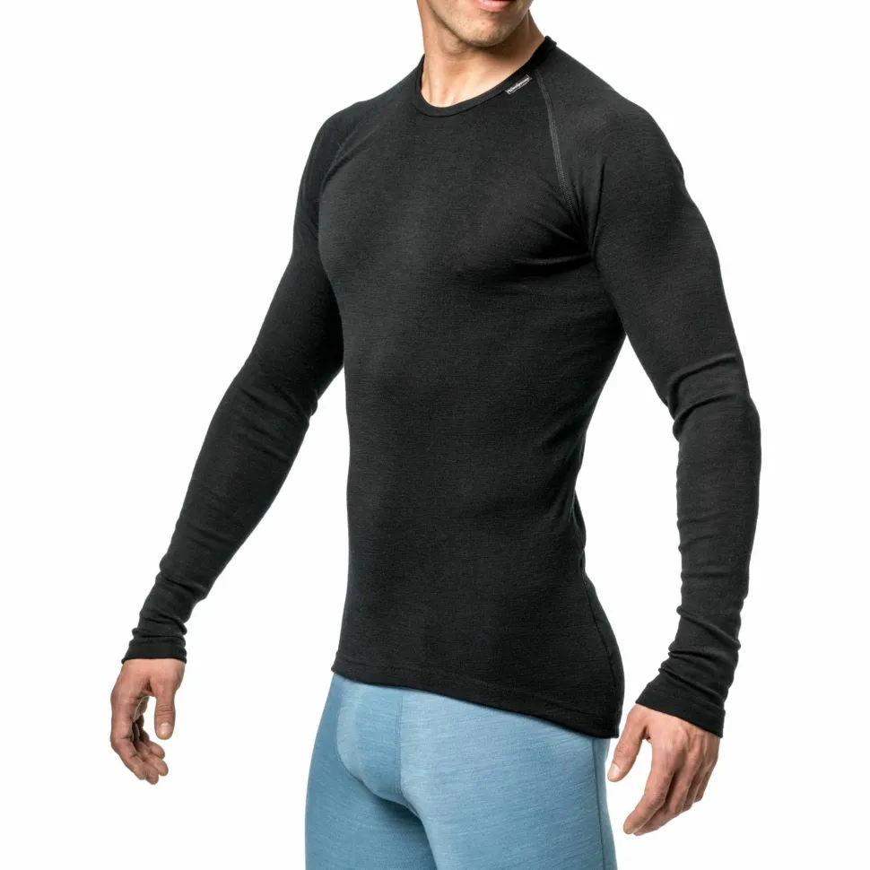 Woolpower Unisex Crewneck Lite Black