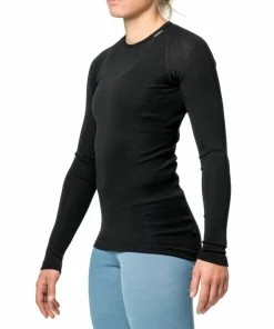 Woolpower Unisex Crewneck Lite Black