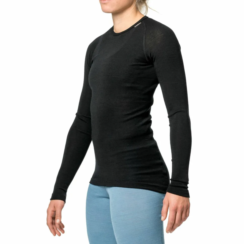 Woolpower Unisex Crewneck Lite Black