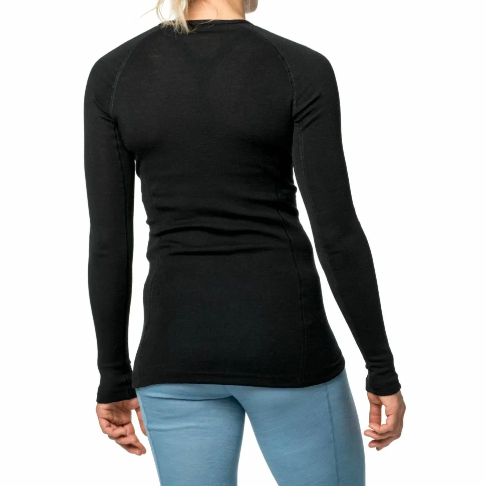 Woolpower Unisex Crewneck Lite Black