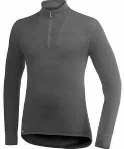 Woolpower Zip Turtleneck 200 Grey