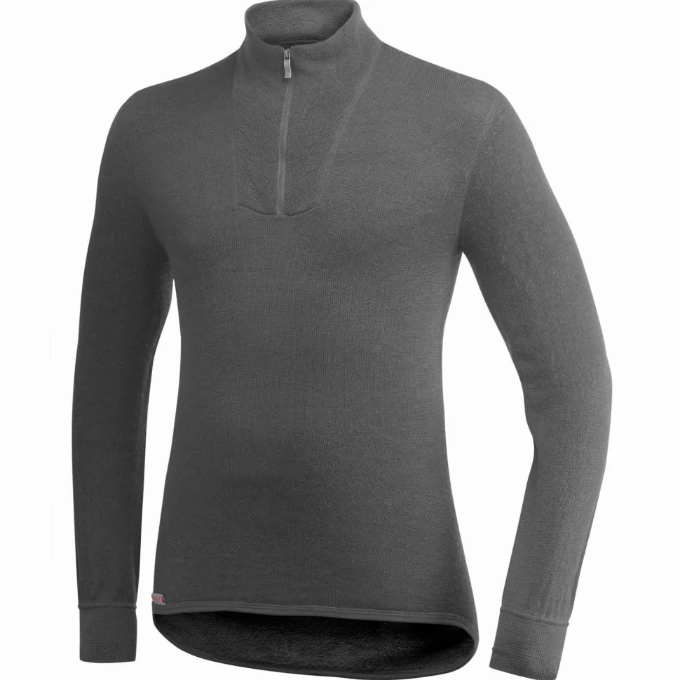 Woolpower Zip Turtleneck 200 Grey