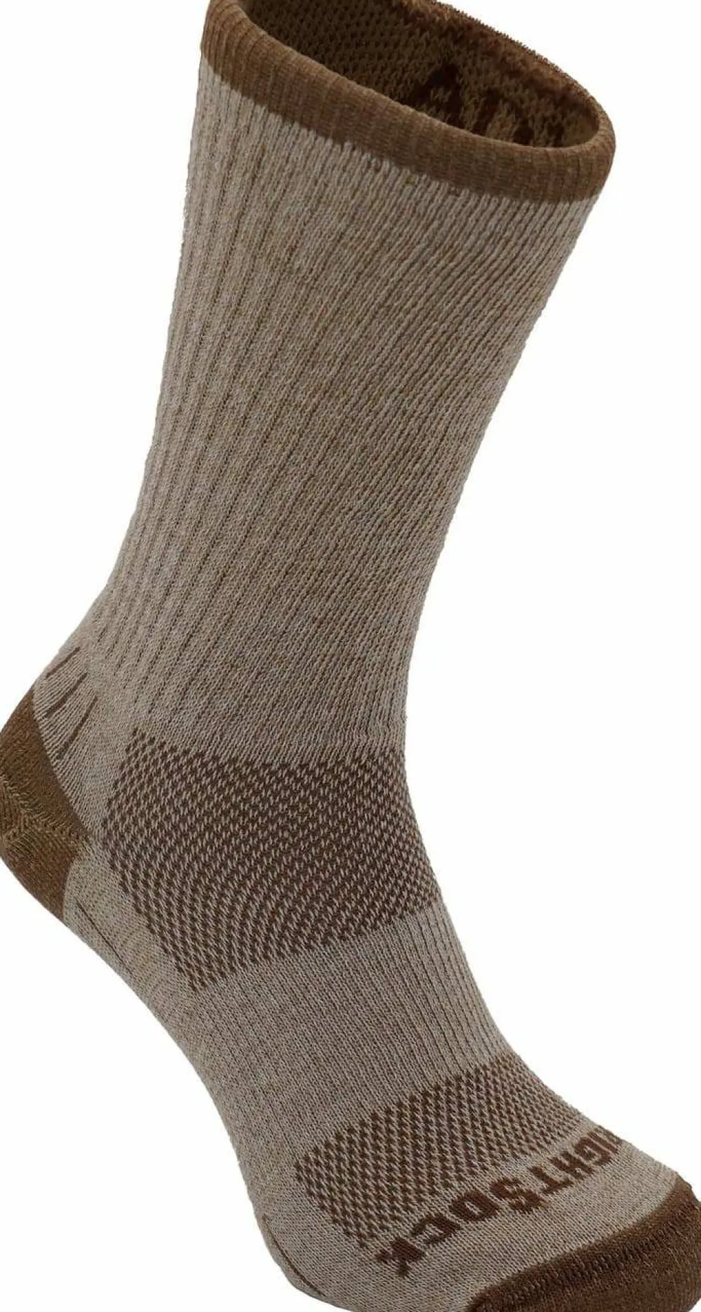 Wrightsock Adventure Crew Anti Blister System Khaki/Marl Discount