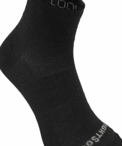 Wrightsock Coolmesh II Quater Anti Blister System Black