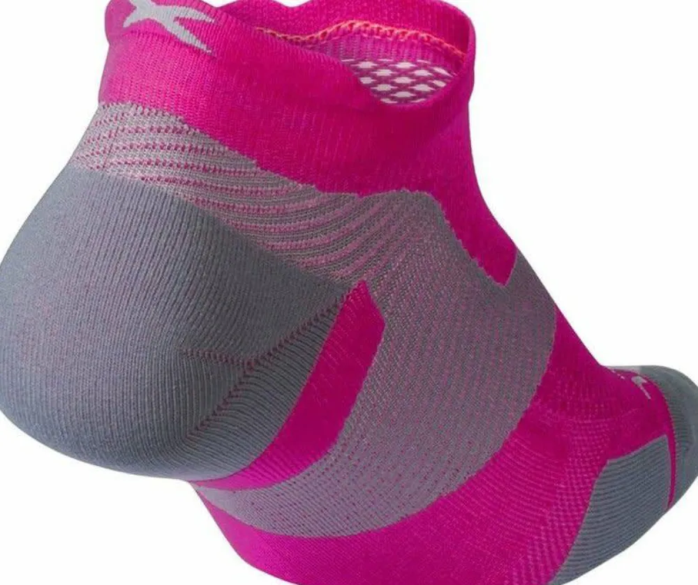 2XU Vectr Light Cushion No Show Sock Magenta/Light Grey Outlet