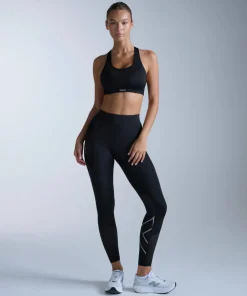 Outlet Women's Aero Mesh Hi-Rise Compression Tights Dambyxor