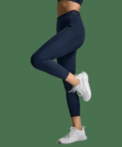 2XU Women's Form Stash Hi-Rise Compression 7/8 Midnight/Midnight