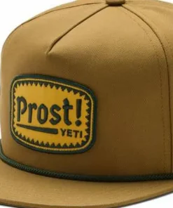 Yeti Prost! Flat Brim Rope Hat Brown