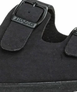 Zig Zag ZigZag Kids' Souza Cork Sandal Black New